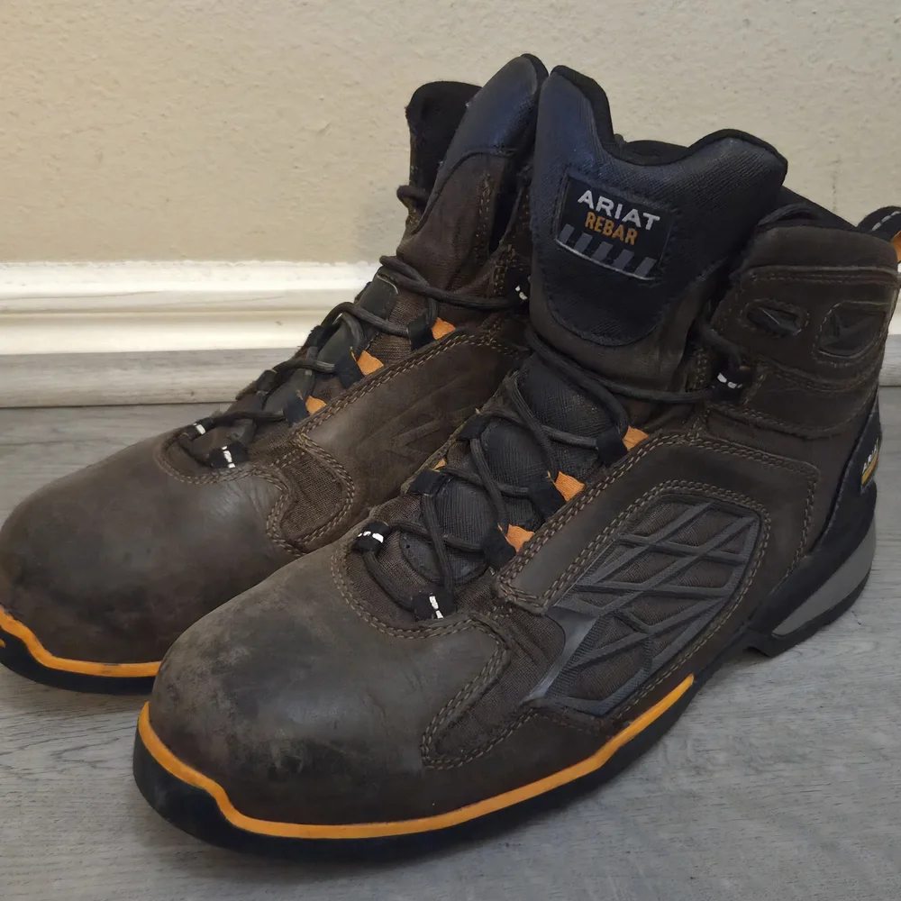 Men's Ariat Rebar Flex 6" Composite Toe Work Boots - Picture 1 of 11